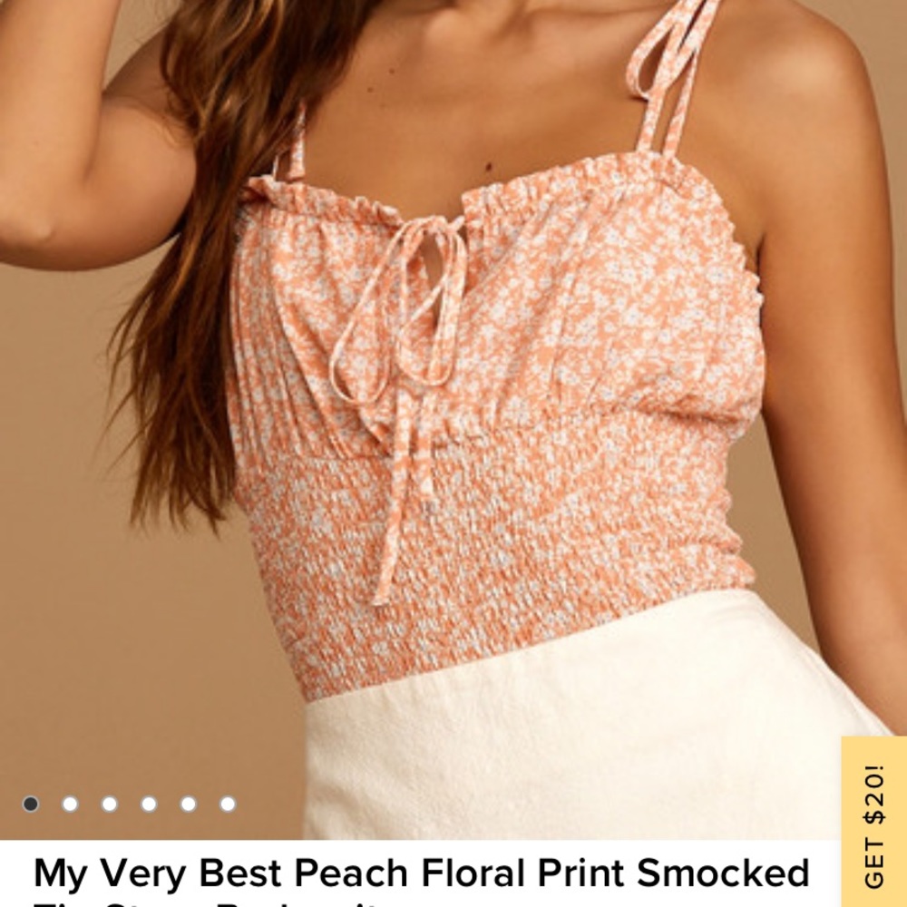 Tie strap body suit. Never worn.